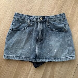 Authentic Blumarine Jean Skirt